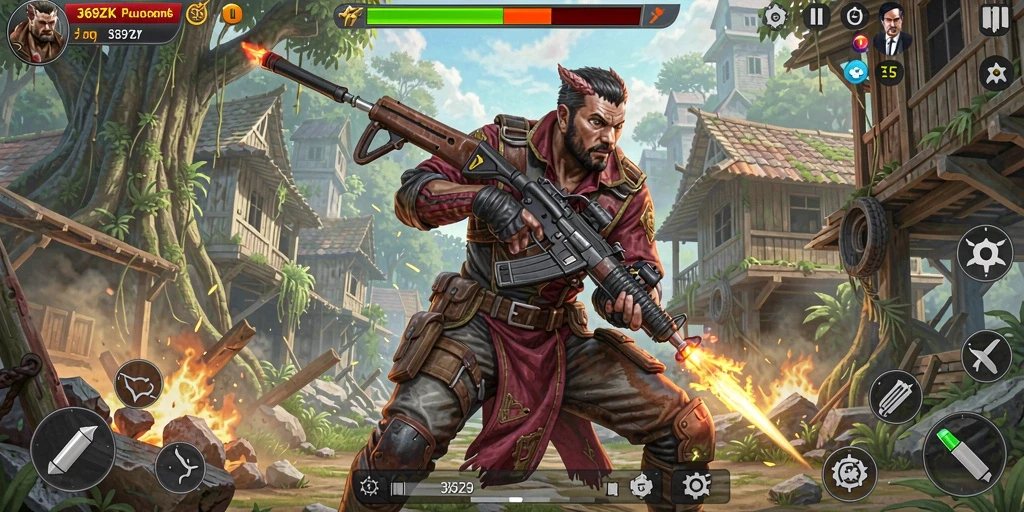 Tampilkan aksi mendebarkan dalam gameplay 369ZK.