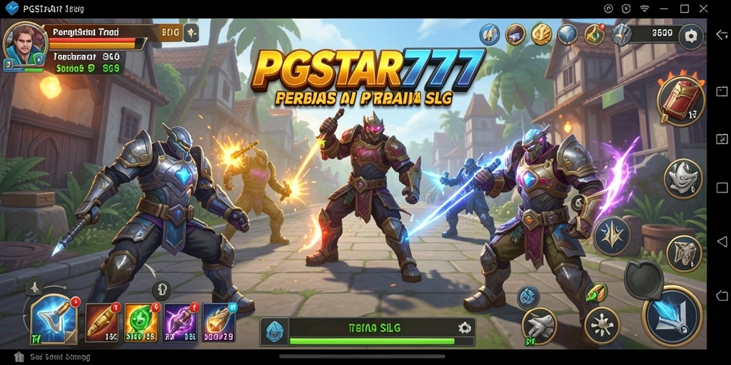 Tampilan gameplay SLG yang mendebarkan di PGSTAR777.